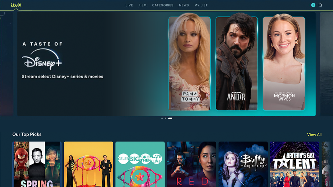 Disney+ on ITVX